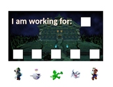 Luigi's Mansion Token Board