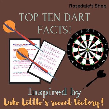 Preview of Luke Littler has Nailed it, Now Discover 10 DART Facts for KIDS to LEARN & ENJOY