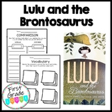 Lulu and the Brontosaurus Novel Study