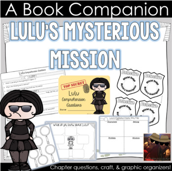 Preview of Lulu's Mysterious Mission {A Book Companion}