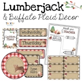 Lumberjack & Buffalo Plaid Classroom Decor Bundle