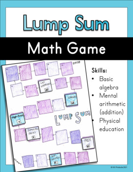 Preview of Lump Sum Math Game