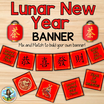 Chinese New Year Banners 2ct