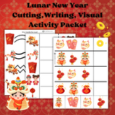 Lunar (Chinese) New Year Cutting, Visual, Fine Motor Activ