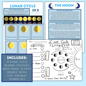 Amplify Science- Earth, Moon, and Sun- Short Story Unit Review Activity