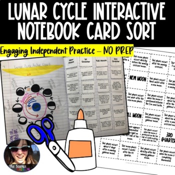 Lunar Cycle and Moon Phases - PowerPoint and Notes