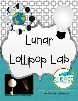 Preview of Lunar Lollipop Lab: Discovering Moon Phases
