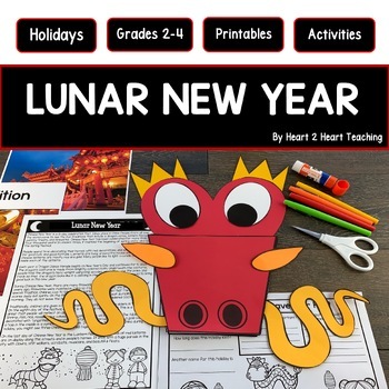 Preview of Lunar New Year 2024 Year of the Dragon Craft Project Activities Chinese New Year
