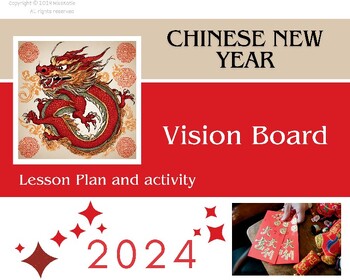 Chinese Lunar New Year activity Create a vision board Printable goals ...