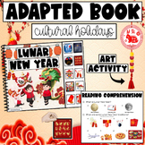 Lunar New Year Activity - Adapted Book & Lunar New Year Craft!