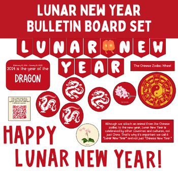 Preview of Lunar New Year Bulletin Board Set