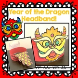Lunar New Year Craft 2024, Year of the Dragon Headband Cra