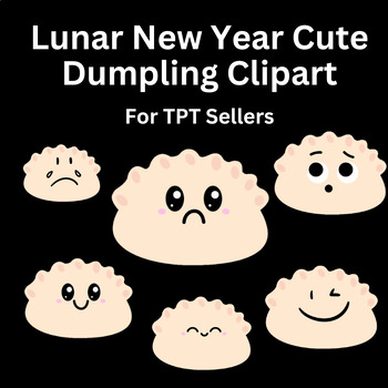 Preview of Lunar New Year Dumpling Clipart
