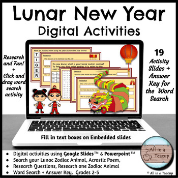Preview of Lunar New Year Digital Research Project and Activities