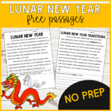 Lunar New Year Free Passages | 3 Nonfiction Texts Freebie