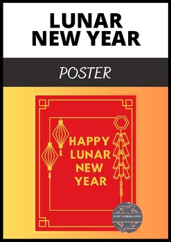 Preview of Lunar New Year Poster - Chinese New Year - China Studies - Asian Studies