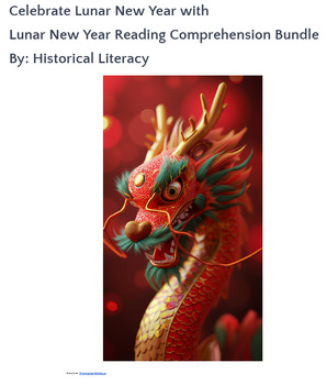 Preview of Lunar New Year Reading Comprehension Bundle