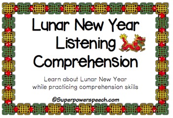 Preview of Lunar New Year (Reading/Listening Comprehension Activities)
