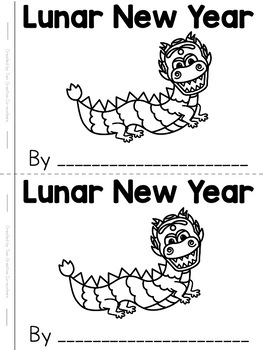 Preview of Lunar New Year / Sight Word Emergent Reader | Mini Book