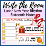 Lunar New Year Sixteenth Notes Write the Room for Music Rh