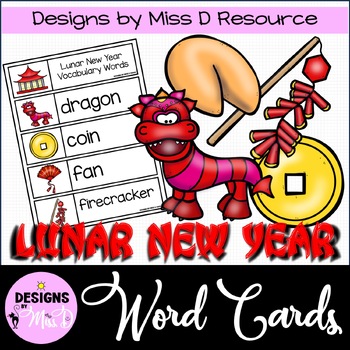 Preview of Lunar New Year Word Cards