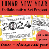 Lunar New Year- Year of the Dragon- 2024 Collaborative Art