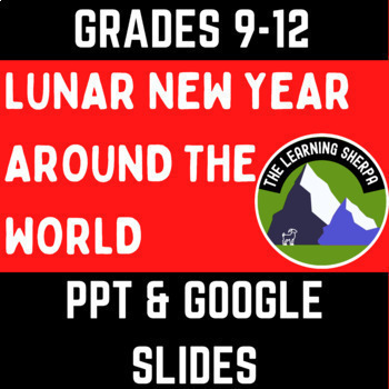 Preview of Lunar and Chinese New Year Around the World High School ELA Holiday Lesson