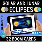 Lunar and Solar Eclipses Boom Cards