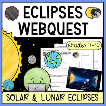 Preview of Lunar and Solar Eclipses Webquest