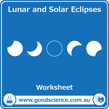 Preview of Lunar and Solar Eclipses [Worksheet]