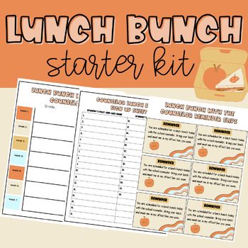 Preview of Lunch Bunch Starter Kit, Lunch Bunch Reminder Slips, Lunch Bunch Sign up Sheet
