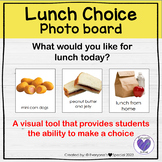 Lunch Count Choice Photo Board