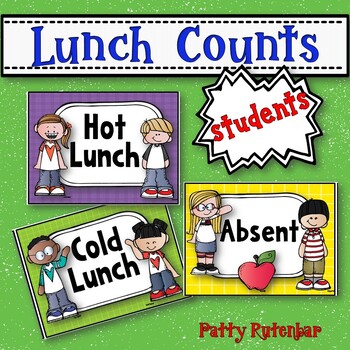 Preview of Lunch Count Signs