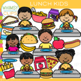 Lunch Kids Clip Art