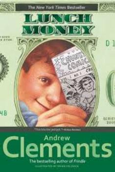 Preview of Lunch Money Adapted Chapters 1-7 and Discussion Questions Bundle