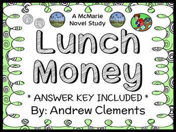 Preview of Lunch Money (Andrew Clements) Novel Study / Comprehension  (40 pages)