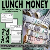 Lunch Money Novel Unit Andrew Clements