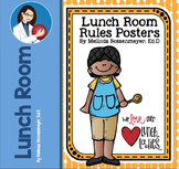 Lunch Room Rules Poster Set