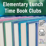 Lunch Time Book Club Program in the Library or Classroom