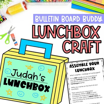 Preview of Lunchbox Craft | Bulletin Board Buddies