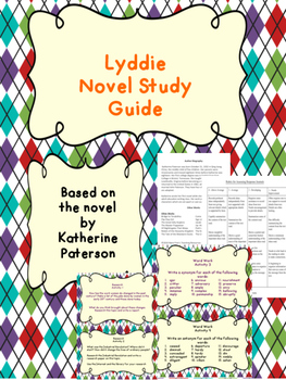 Preview of Lyddie Novel Study Guide