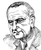 Lyndon Baines Johnson  4 PDFs  poster print and color 14x1