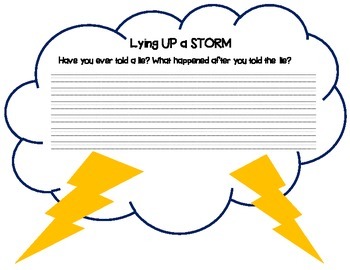 lying up a storm writing about a time you lied by buckeye school counselor