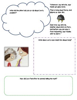 lying up a storm an activity about lying and telling the