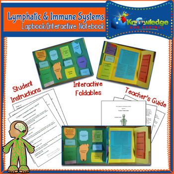 Preview of Lymphatic & Immune Systems Lapbook/Interactive Notebook