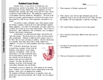 Digestive System Case Study: Meckel's Diverticulum by Gnature with Gnat