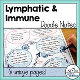 Lymphatic and Immune System Doodle Notes Bundle - Distance