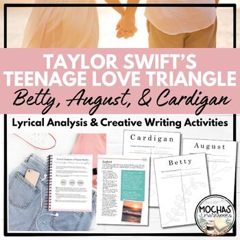 Preview of Lyrical Analysis of Taylor Swift's "Teenage Love Triangle" (PDF & Digital)