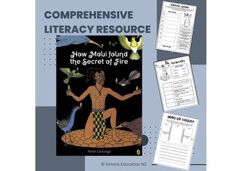 Preview of Māui and the Secret of Fire Literacy Resource