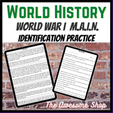M.A.I.N. Causes of World War Reinforcement Practice Worksh